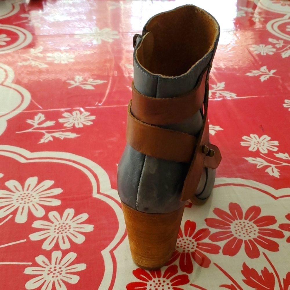 CHIO genuine leather ankle boots sz 6.5 - Picture 5 of 14